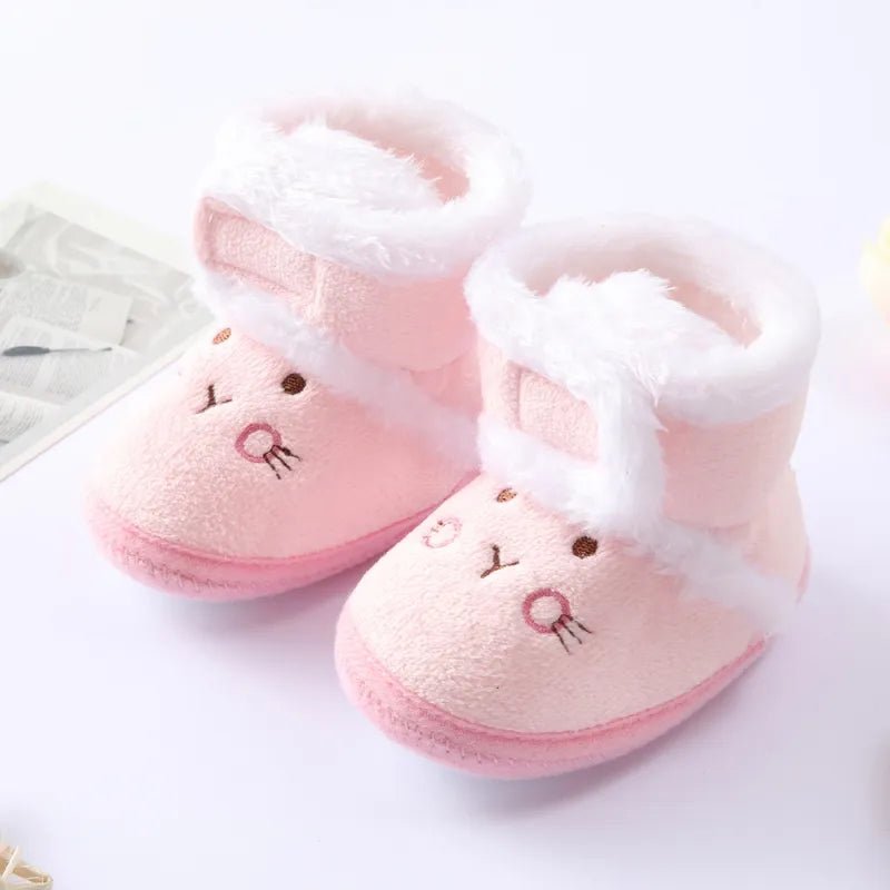 Bottines d'Intérieur Bébé - Animal - Mon petit polaire